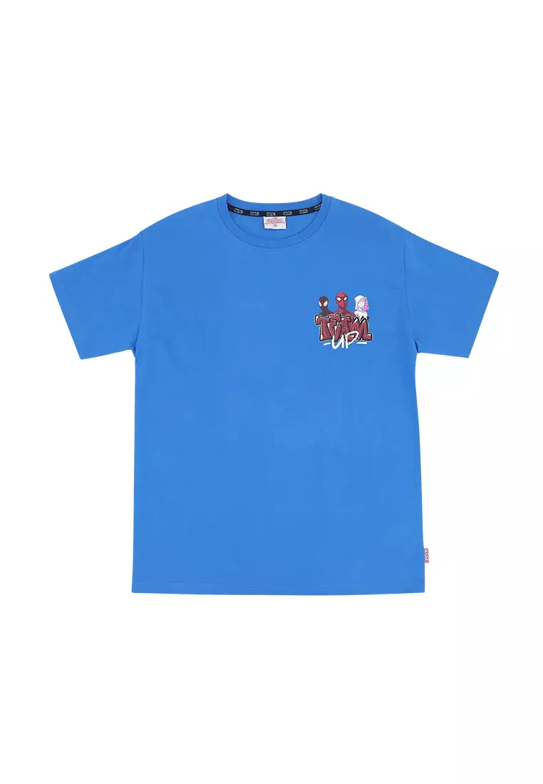 Spiderman Boys "Team Up" Oversize Graphic T-Shirt