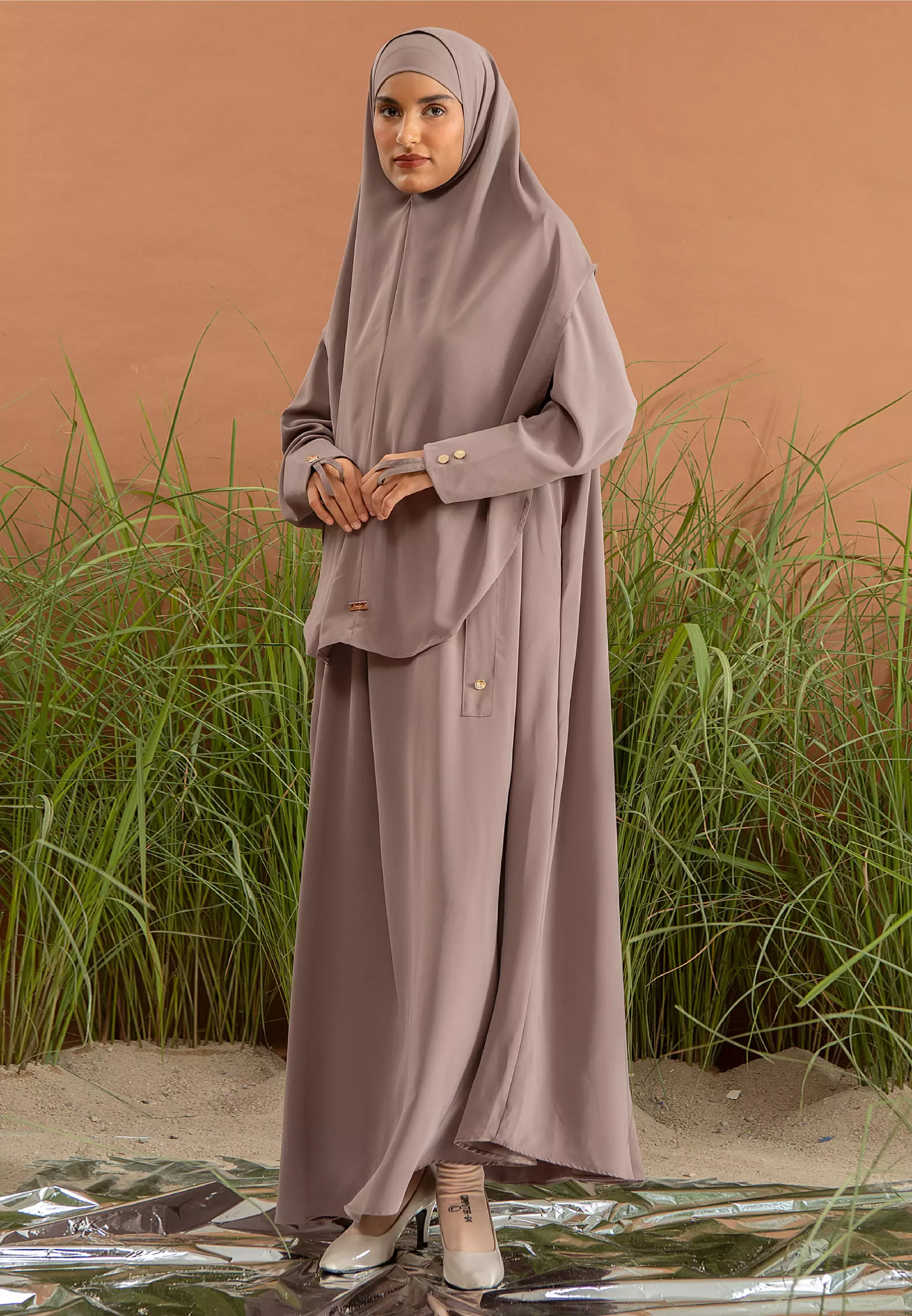 Asma Abaya Set Sparrow L-XL