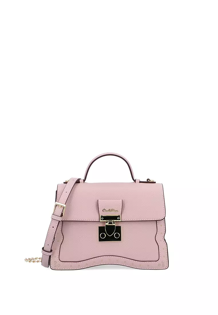 Wave Shoulder Bag - Dusty Pink