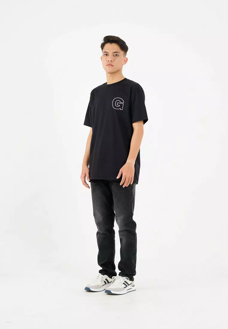 Greenlight Men's T-Shirt Short Sleeve Regular Fit Cotton Logo Kay OL-C151224