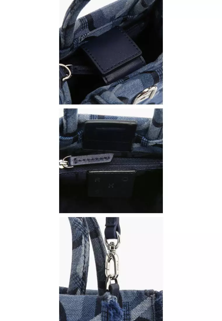 Jual ROSA.K Jeans Monogram Tote Denim Blue XS Original 2025