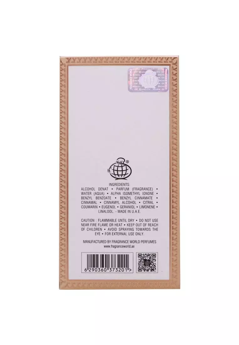 Fragrance World Jacques Yves Roses de Mai Unisex 100 ML