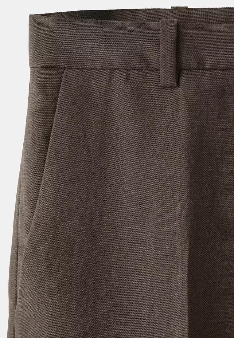 中腰設計嫘縈長褲