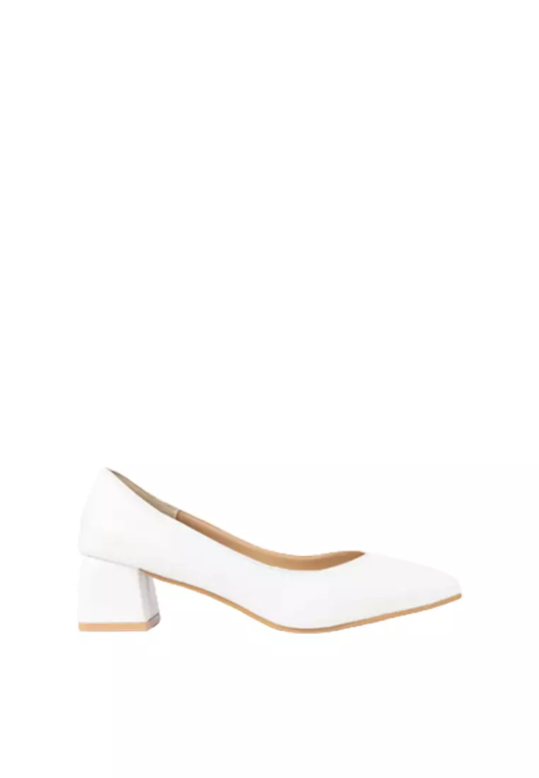 Square pointed heels top