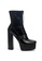 London Rag black Chunky High Block Heel Boots in Black A32FBSHF69C238GS_1