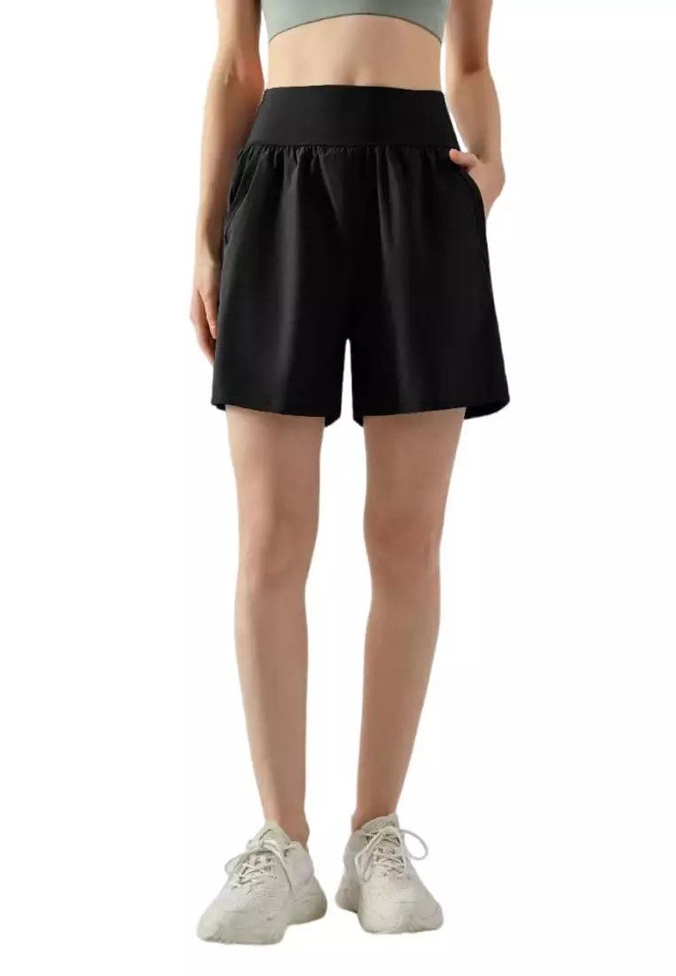 HAPPY FRIDAYS High Waist Sports Shorts DSG476