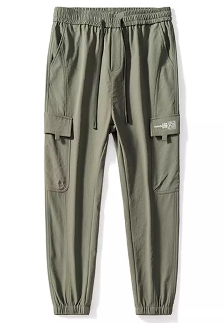 Drawstring Casual Jogger Pants