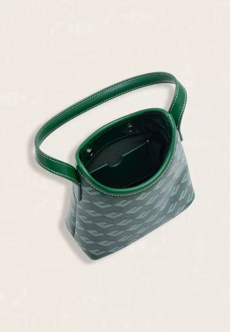 Christy Ng Alesso Micro Hobo Bag Green