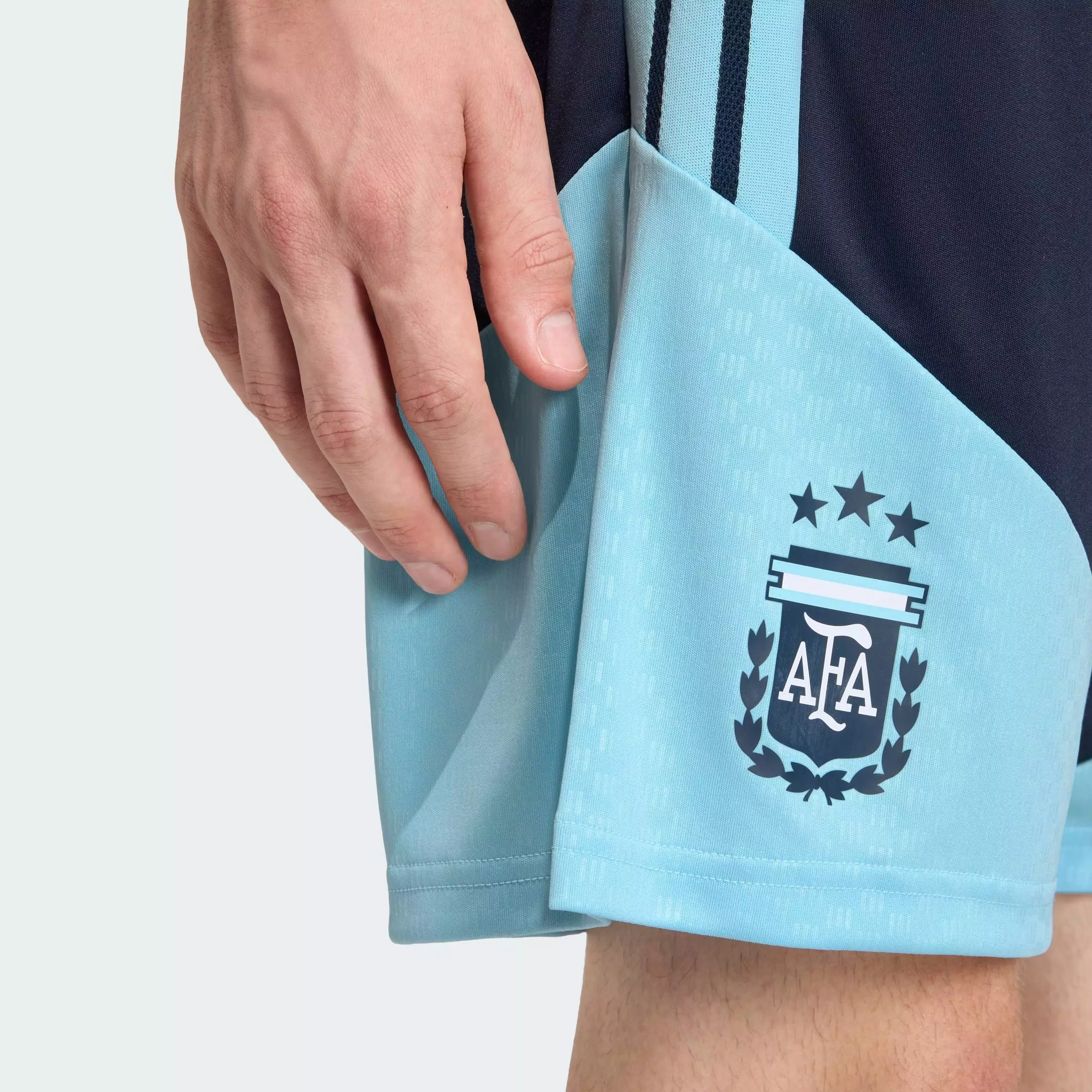 Football Argentina 26 Tiro Training Shorts Men Blue JY7031