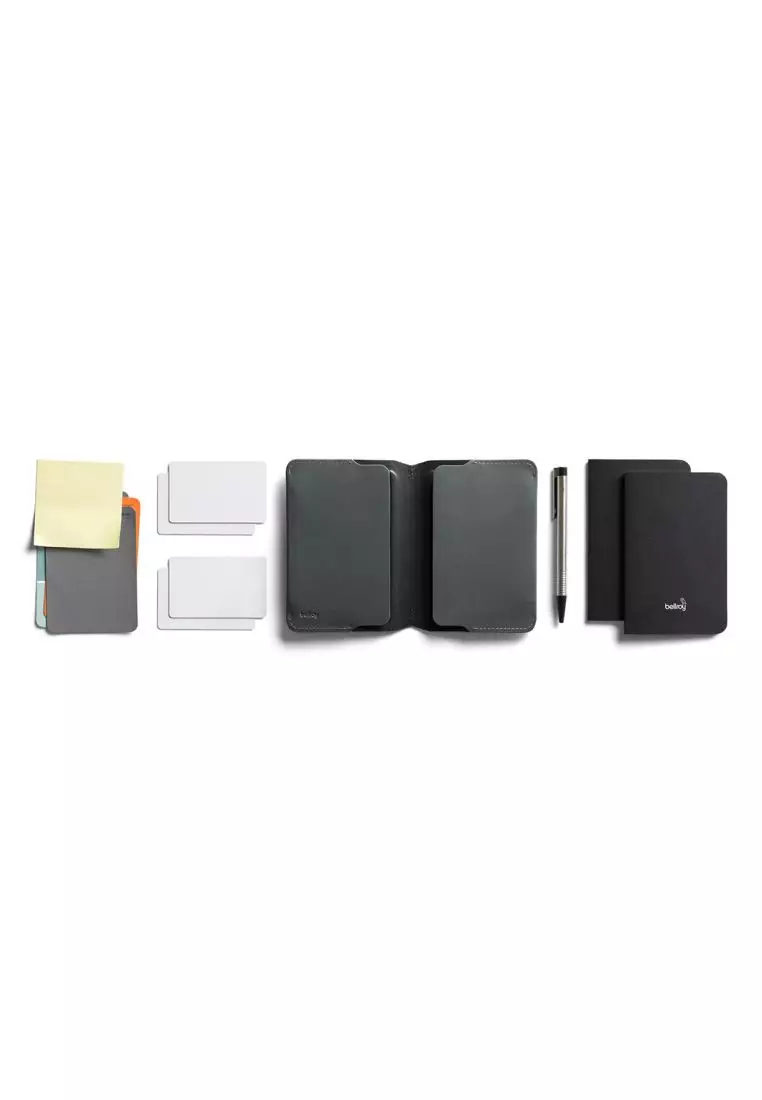 Bellroy Notebook Cover + Notebook - Black