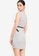 ZALORA WORK grey Wrap Front Dress With Belt B7499AA0CABF8AGS_2