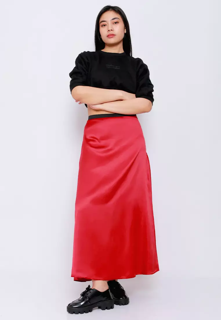 Sateen Skirt