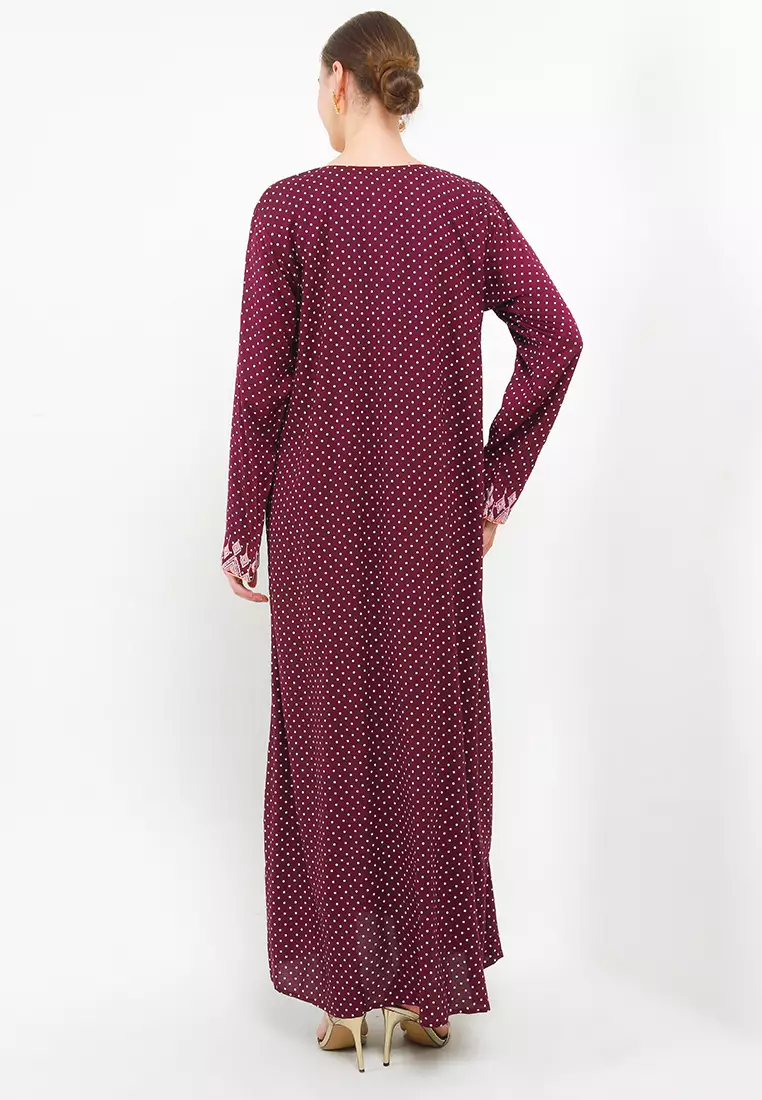 Chanira Festive Kashifa Gamis-Purple