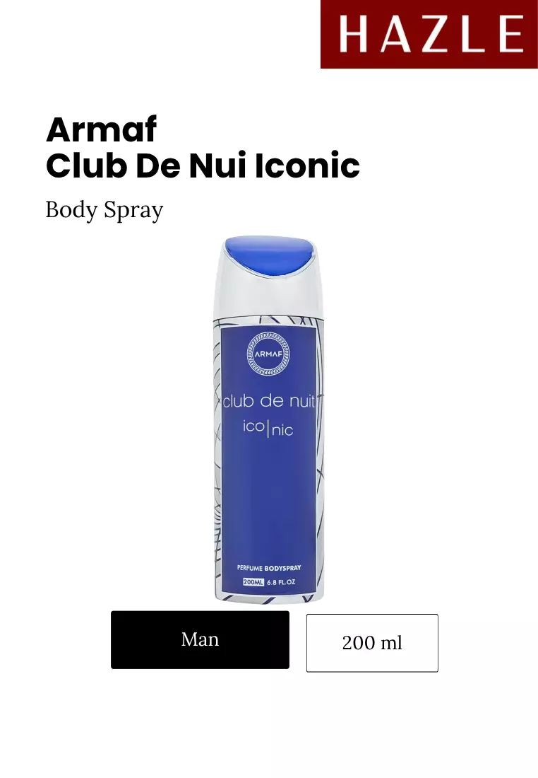 Club De Nuit Iconic Man Body Spray 200 ml