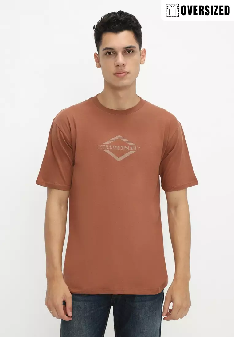 XTRAORDINARY (XO) T-Shirt Cotton Oversized Pria 2079240061