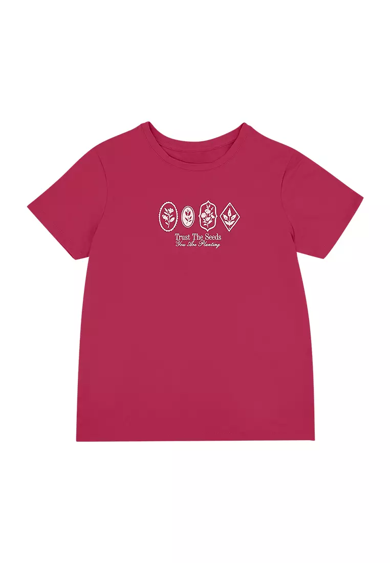 Ladie's Graphic T-shirt "Trust the Seeds You are Planting"