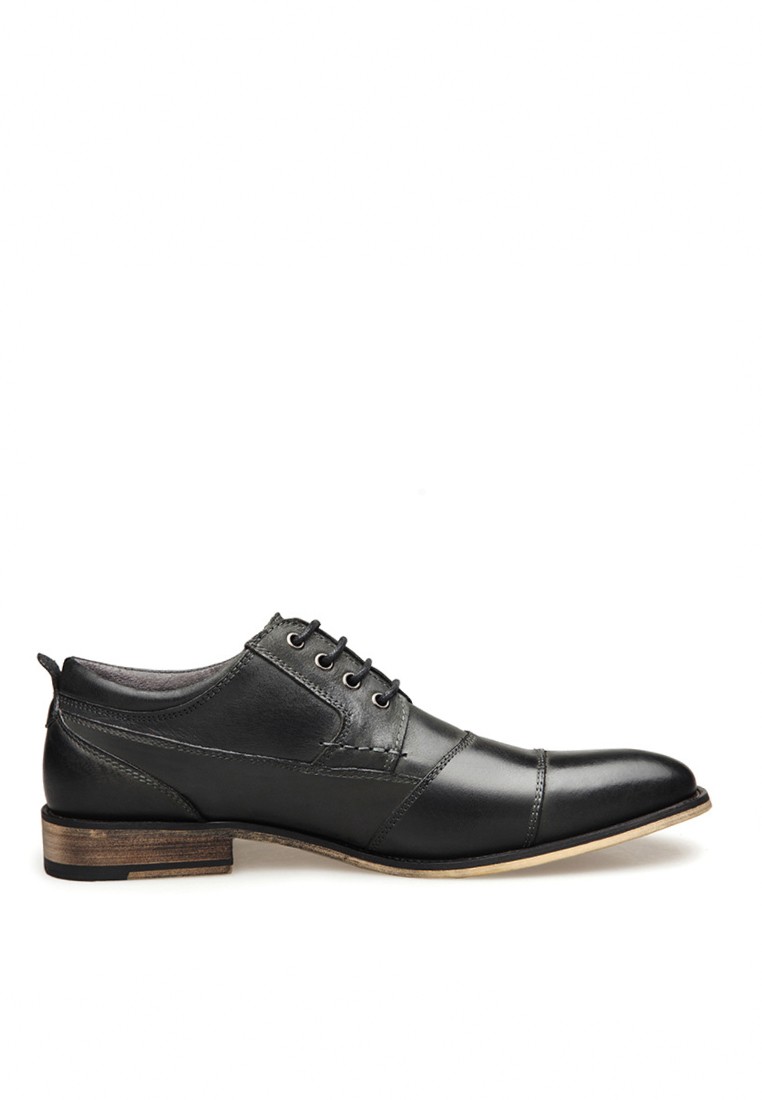 VANSA Leather Stitching Oxford Shoes VSM-F18911