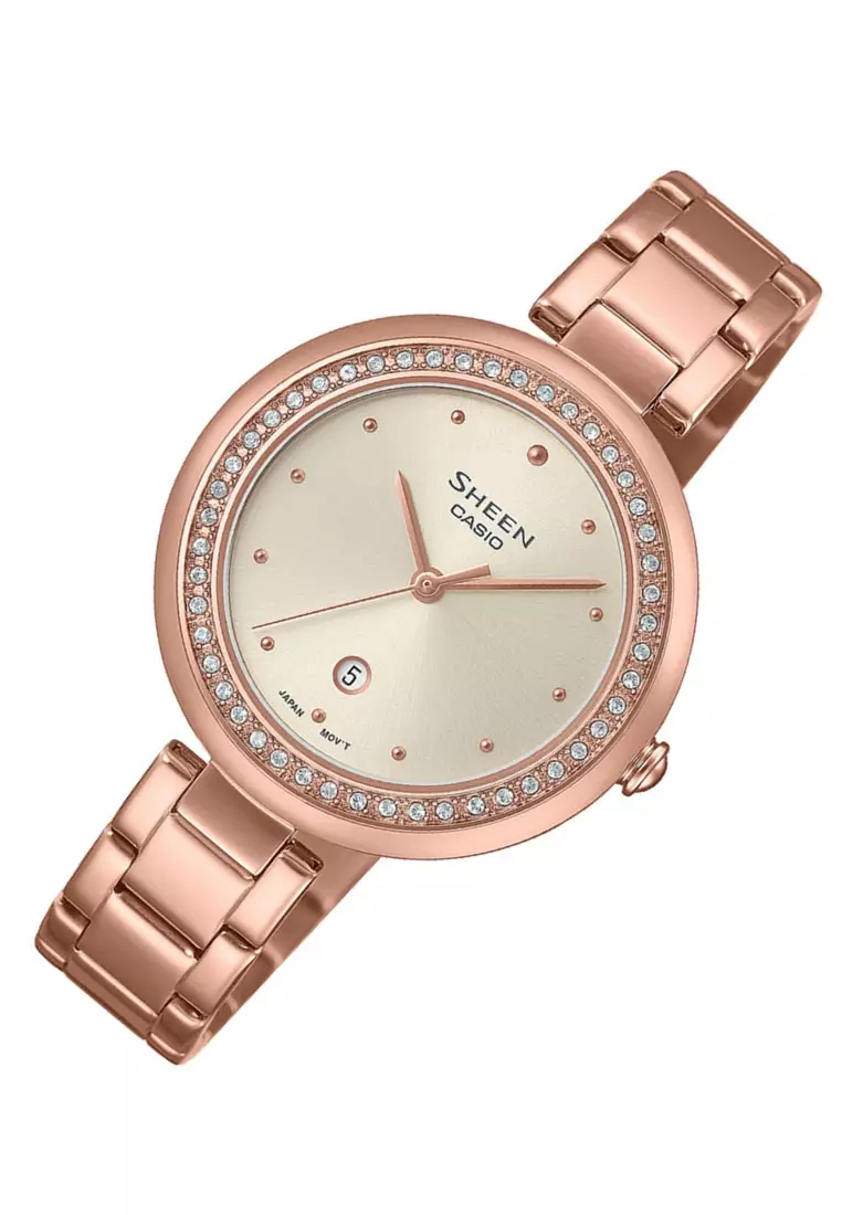 Sheen Analog Watch SHE-4556PG-7A