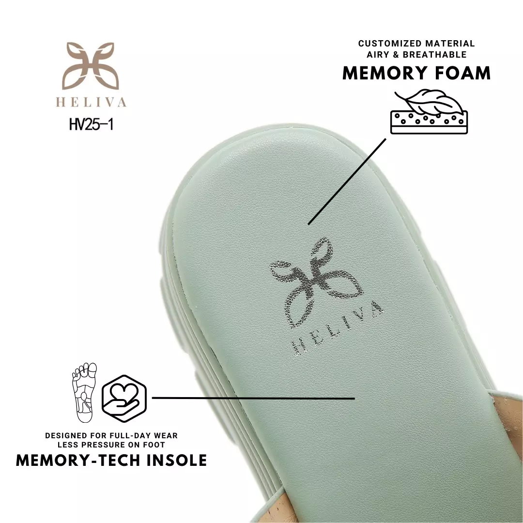 Heliva Zevia Statement Chunky Sandals in Lightweight Jelly Material HV25-1