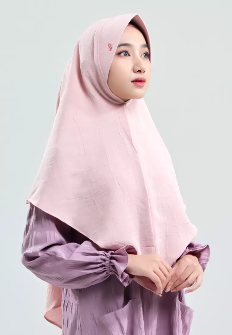 Rabbani - Kerudung Instan Dewasa Freed Exclusive Baby Pink M