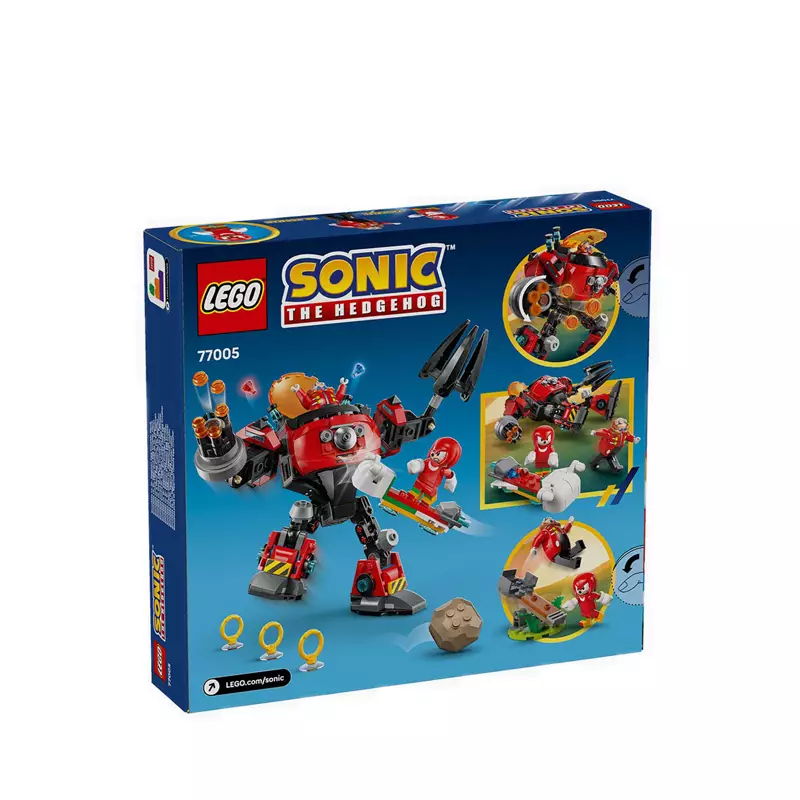 LEGO®  Knuckles vs. Dr. Eggman Egg Crusher Mech - 77005