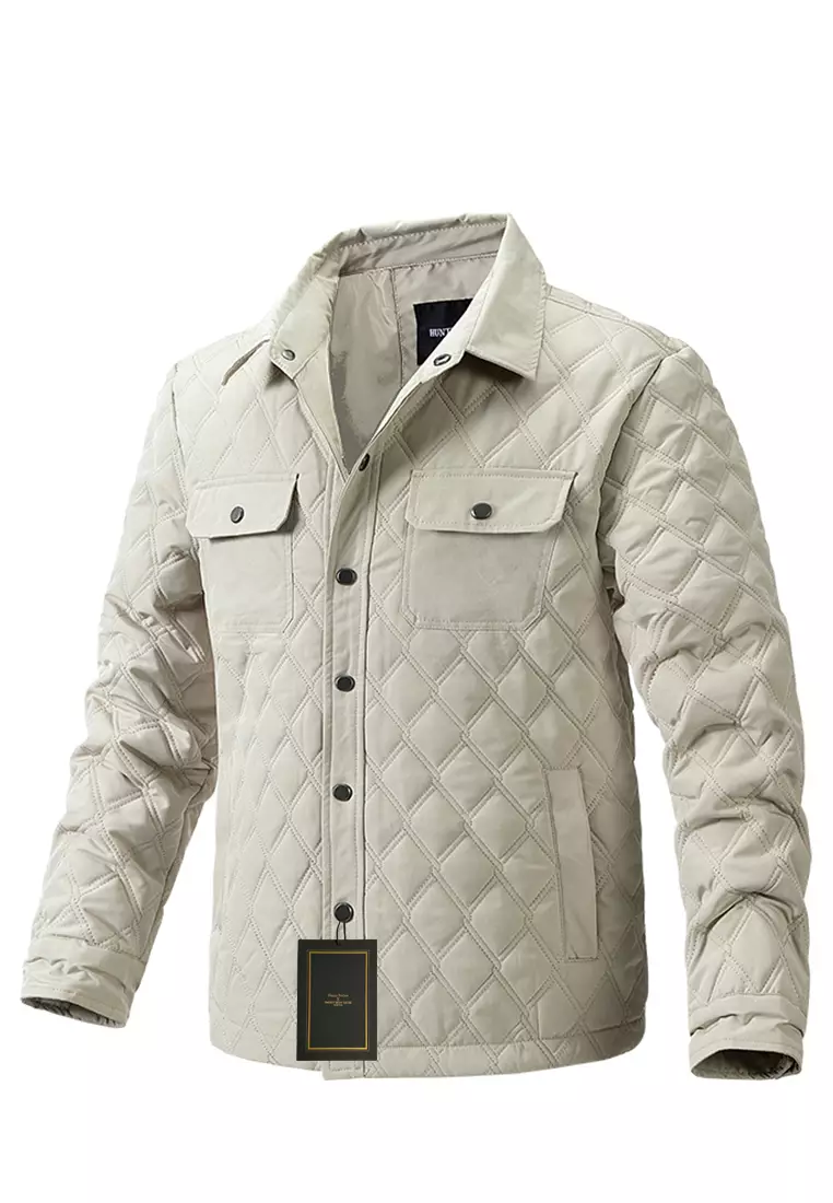 Buy Twenty Eight Shoes Lapel Quilted Jacket BU88029 2024 Online