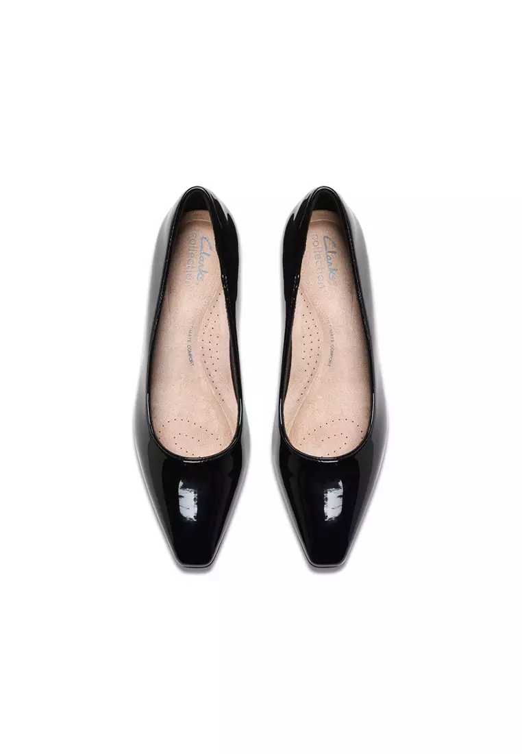 Womens Scarlyt Piper Pumps - Black Pat