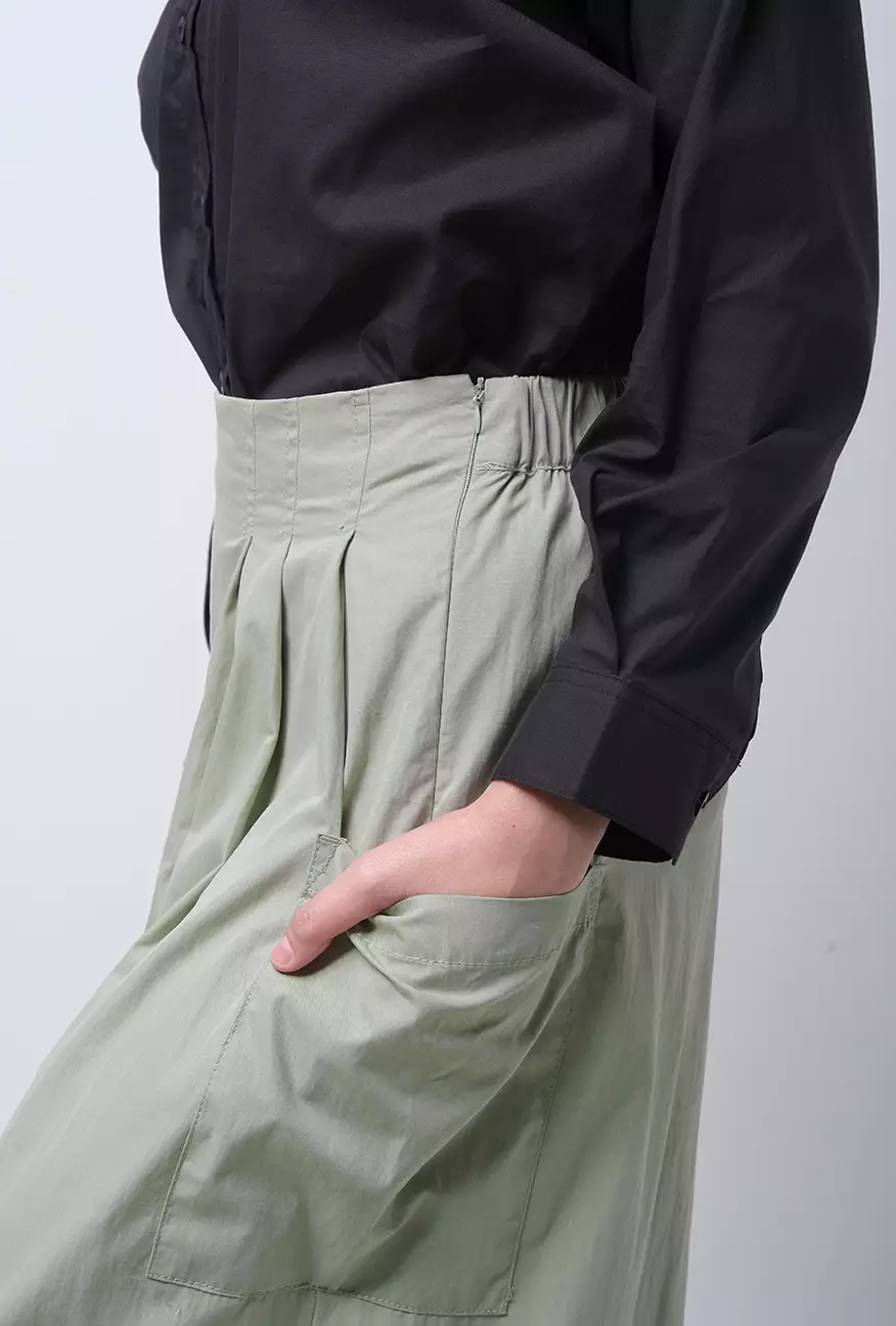 Celana Kulot Ayara Sage