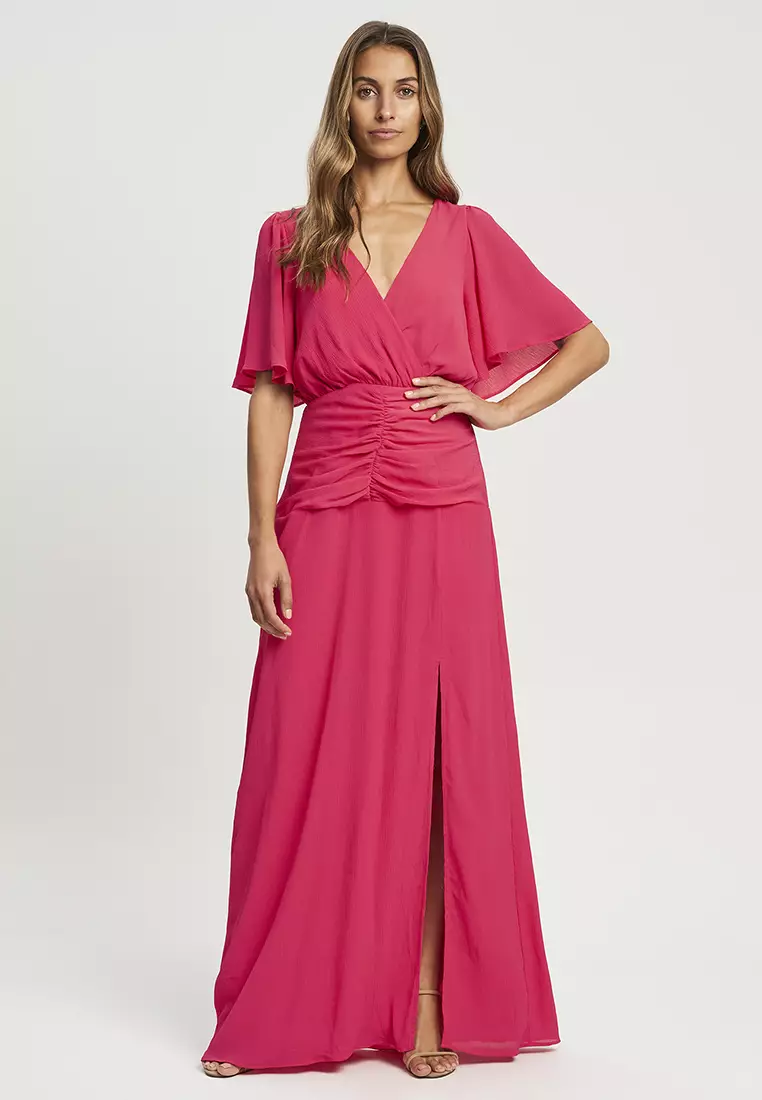 Buy Tussah Natalie Maxi Dress Online ZALORA Malaysia