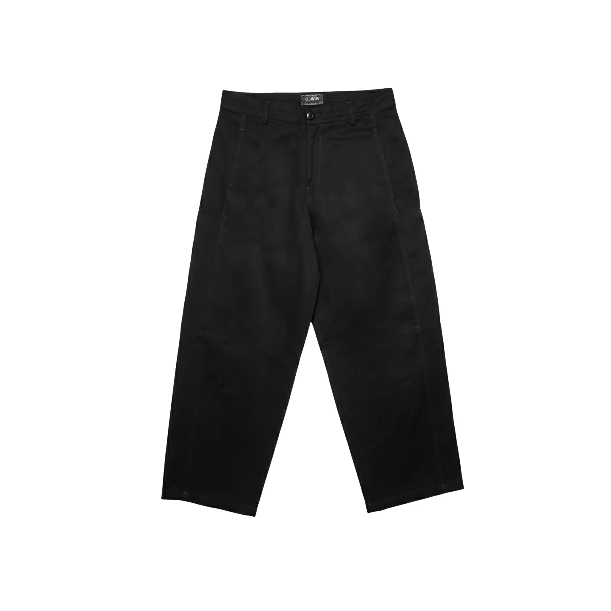 Gloaming Celana Barrel Twill Baggy Unisex Black