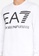 EA7 white Train Logo Series Oversize Logo Sweatshirt CC38CAA8358D6AGS_3