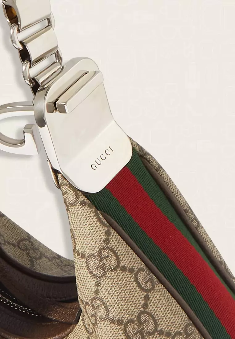 Gucci Attache Small Shoulder Bag Beige