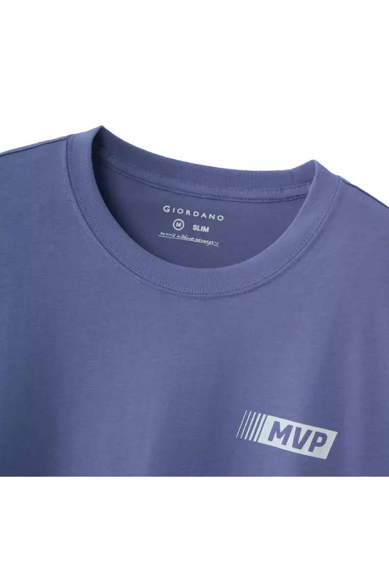 Men's Cotton Short Sleeve Print Tee 01095312