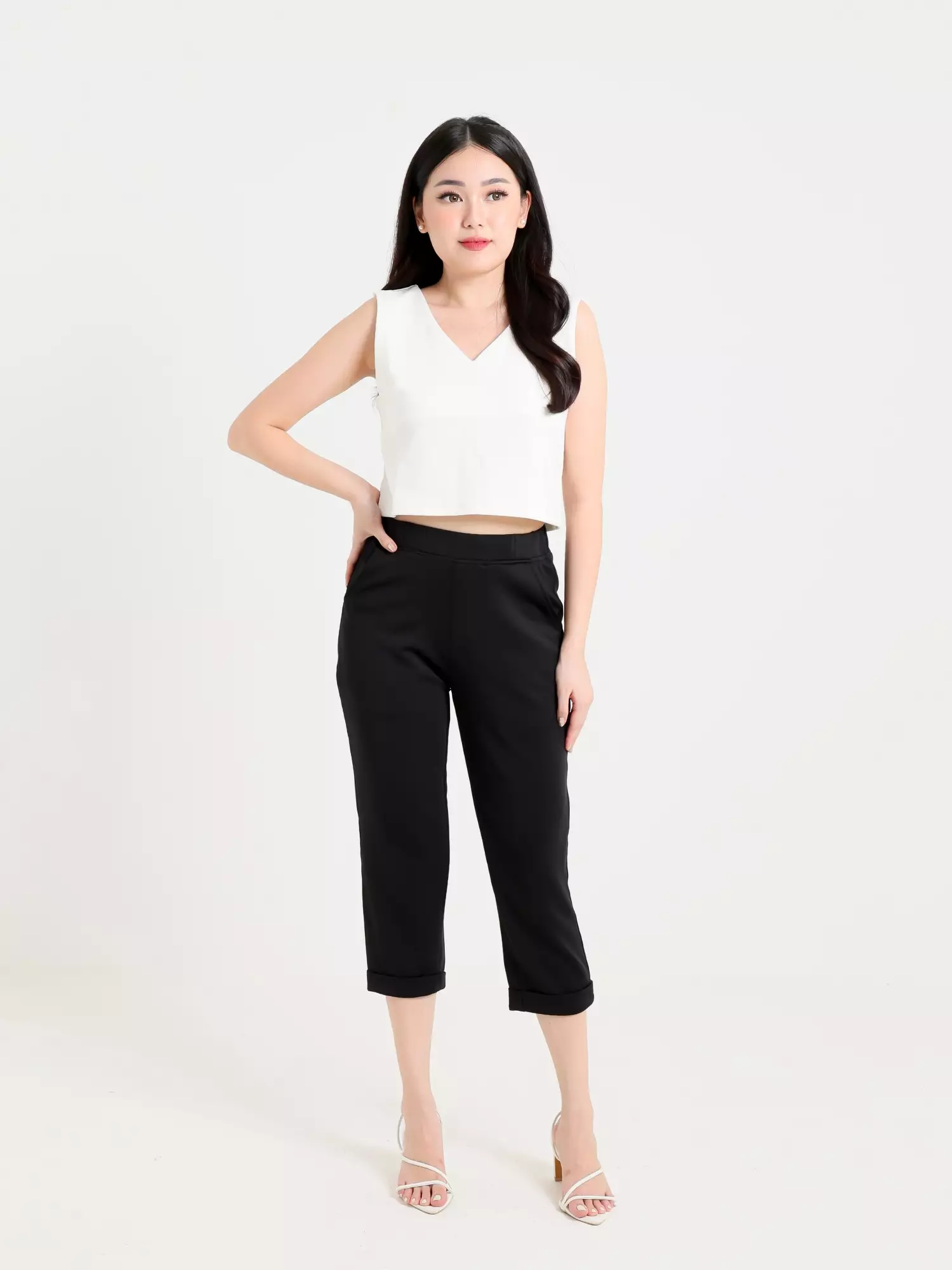 Plus Size Pants Jammie Black