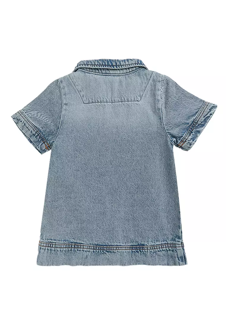 Denim Polo Dress