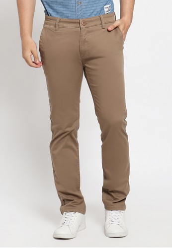 Jual Osella Osella Celana Pria Chinos Polos brown Original 