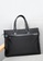 Lara black Men's Zipper Fasten Water-repellent Wear Resistant Oxford Cloth Shoulder Bag - Black 80A5CACA9F6815GS_2