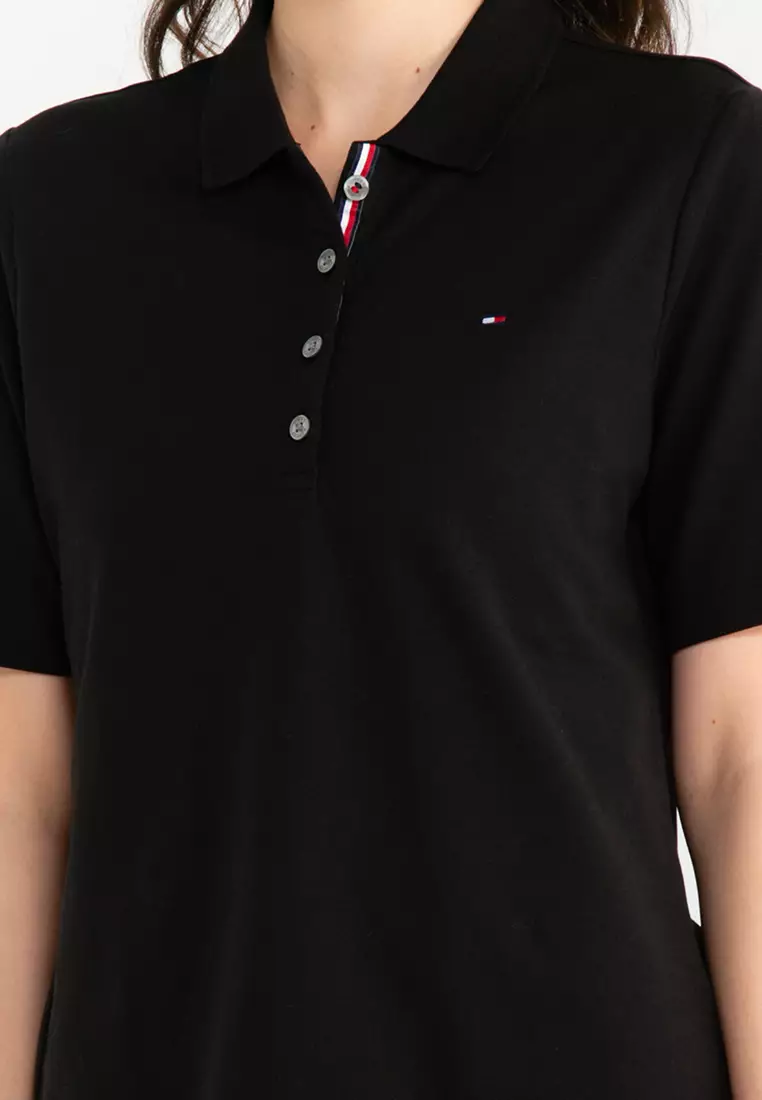 black hilfiger polo