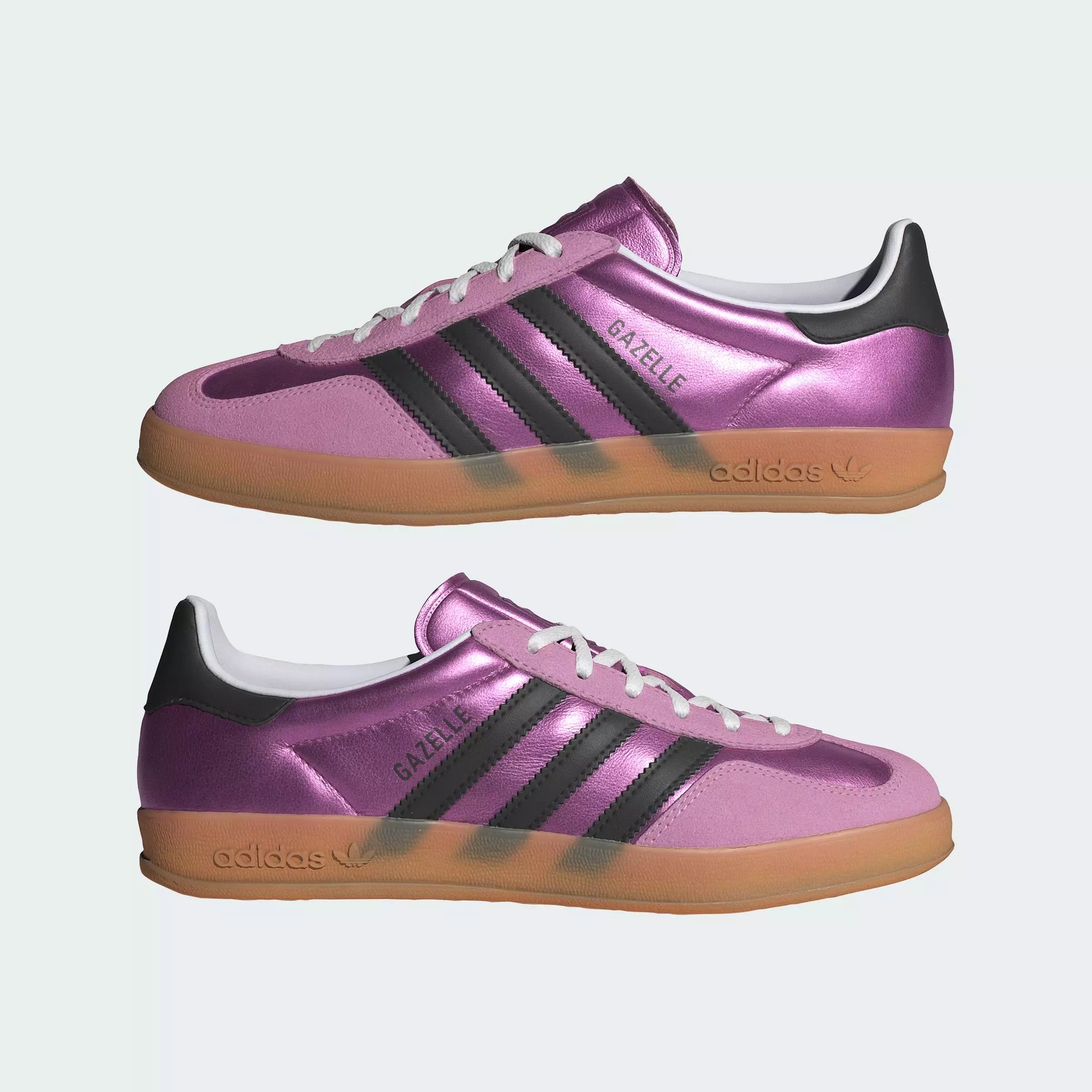 Lifestyle Gazelle Indoor Shoes Women Purple JS1406