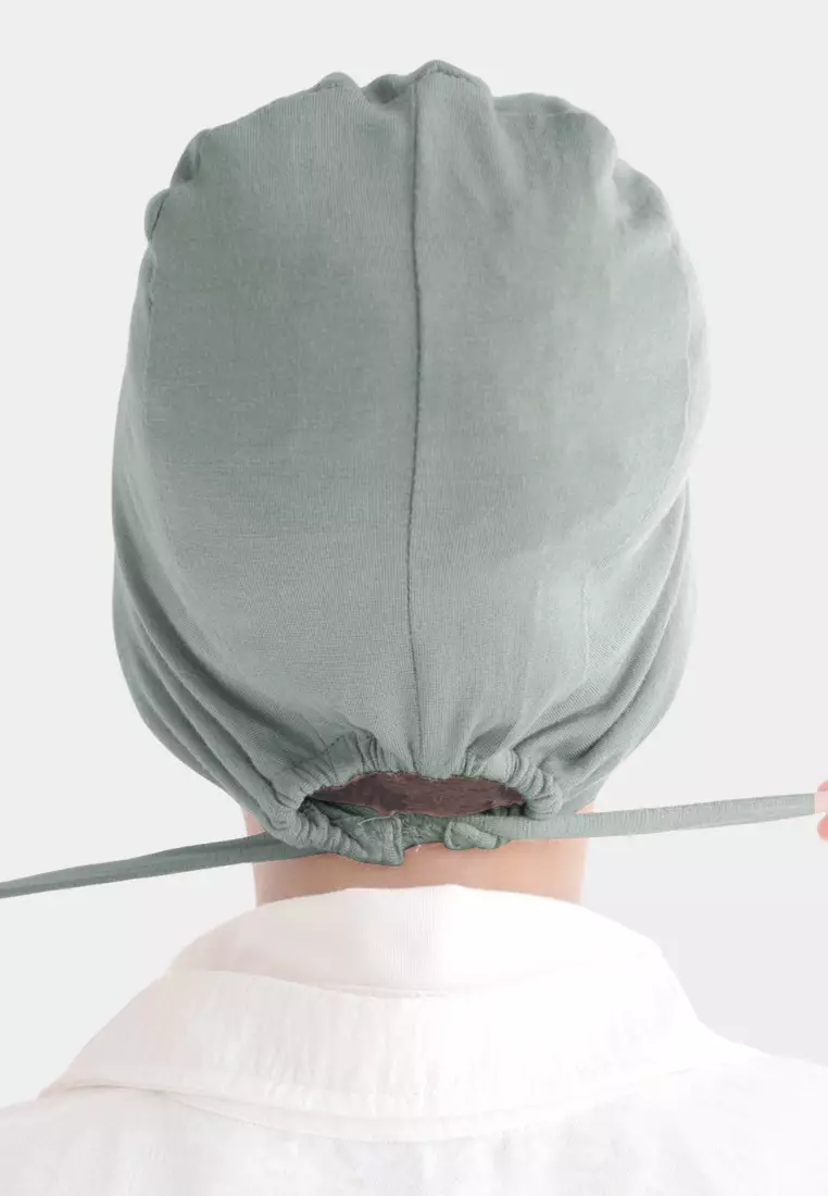 Ciput Tali Inner Hijab Rayon Basic Dalaman Hijab - Leaf Green