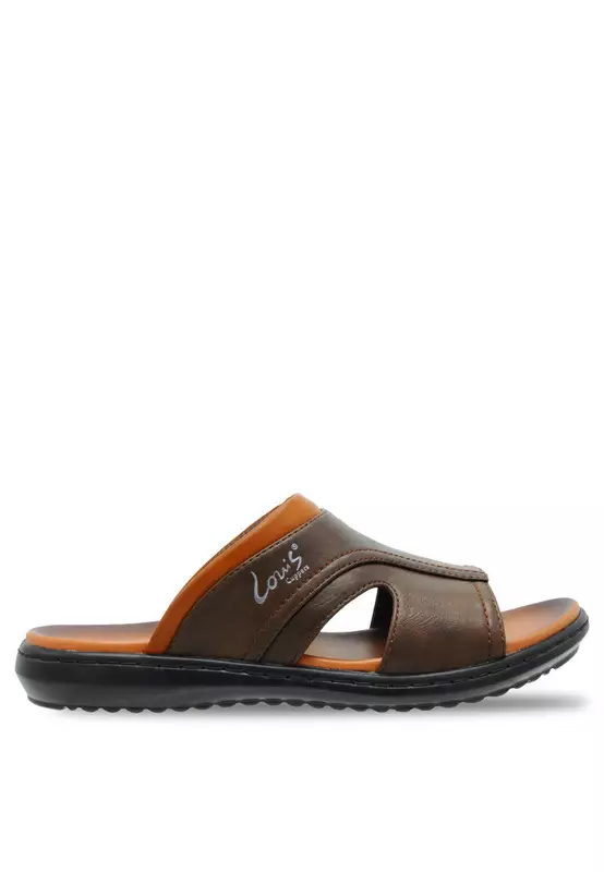 Slip On Faux Leather Classic Casual Sandals