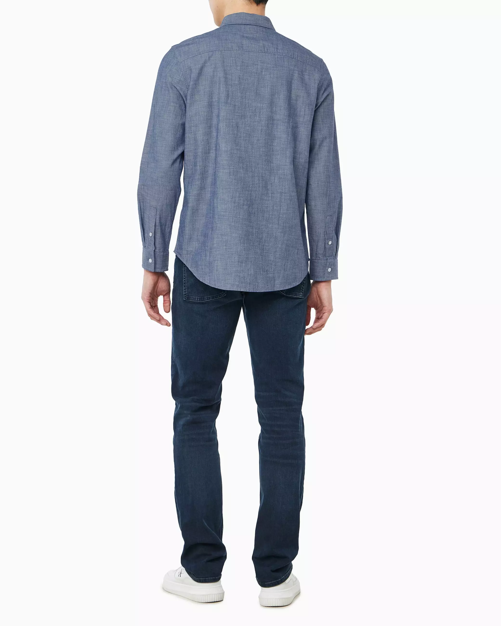 Calvin Klein - LS CHAMBRAY CLASSIC SHIRT