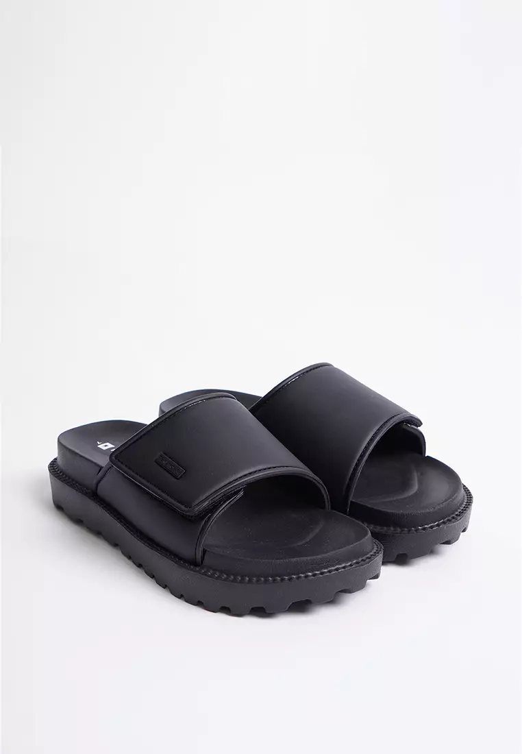 Discount on Penshoppe  shoes - SKU: Women's All Rubber One Band Slides With Buckle