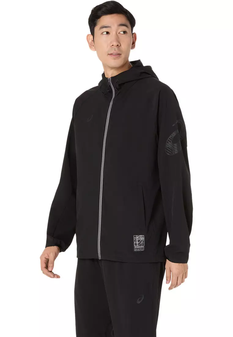 WATER REPELLENT STRETCH WOVEN HOODIE 2031F167-001