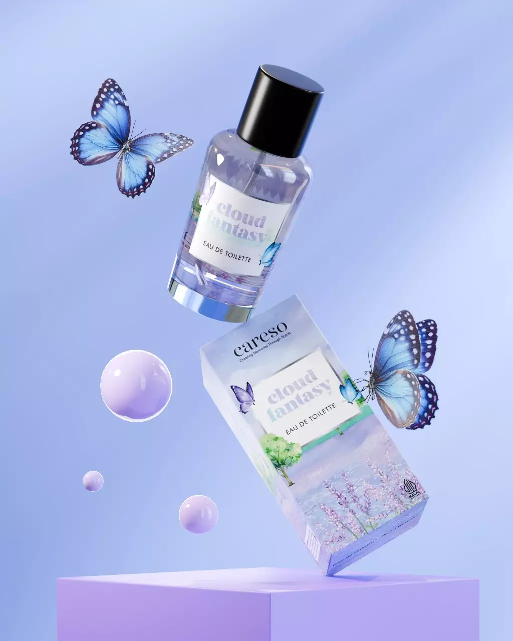 ⁠Careso - Eau De Toilette - Cloud Fantasy 50ml