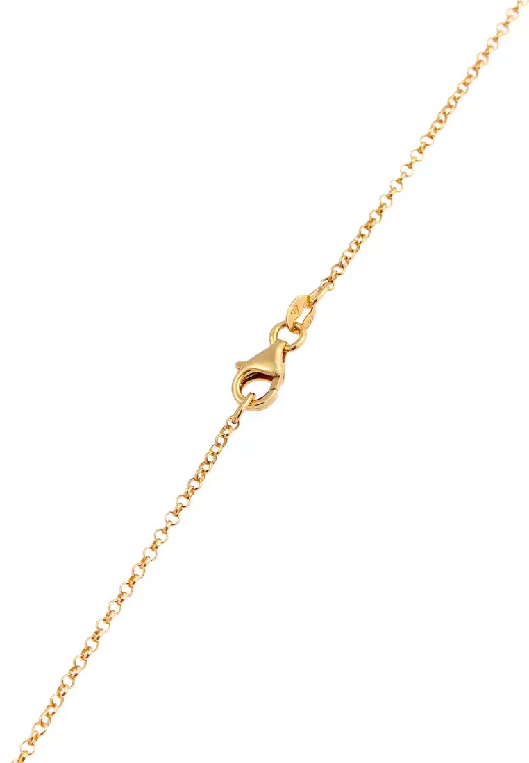 Half Moon Plates Necklace