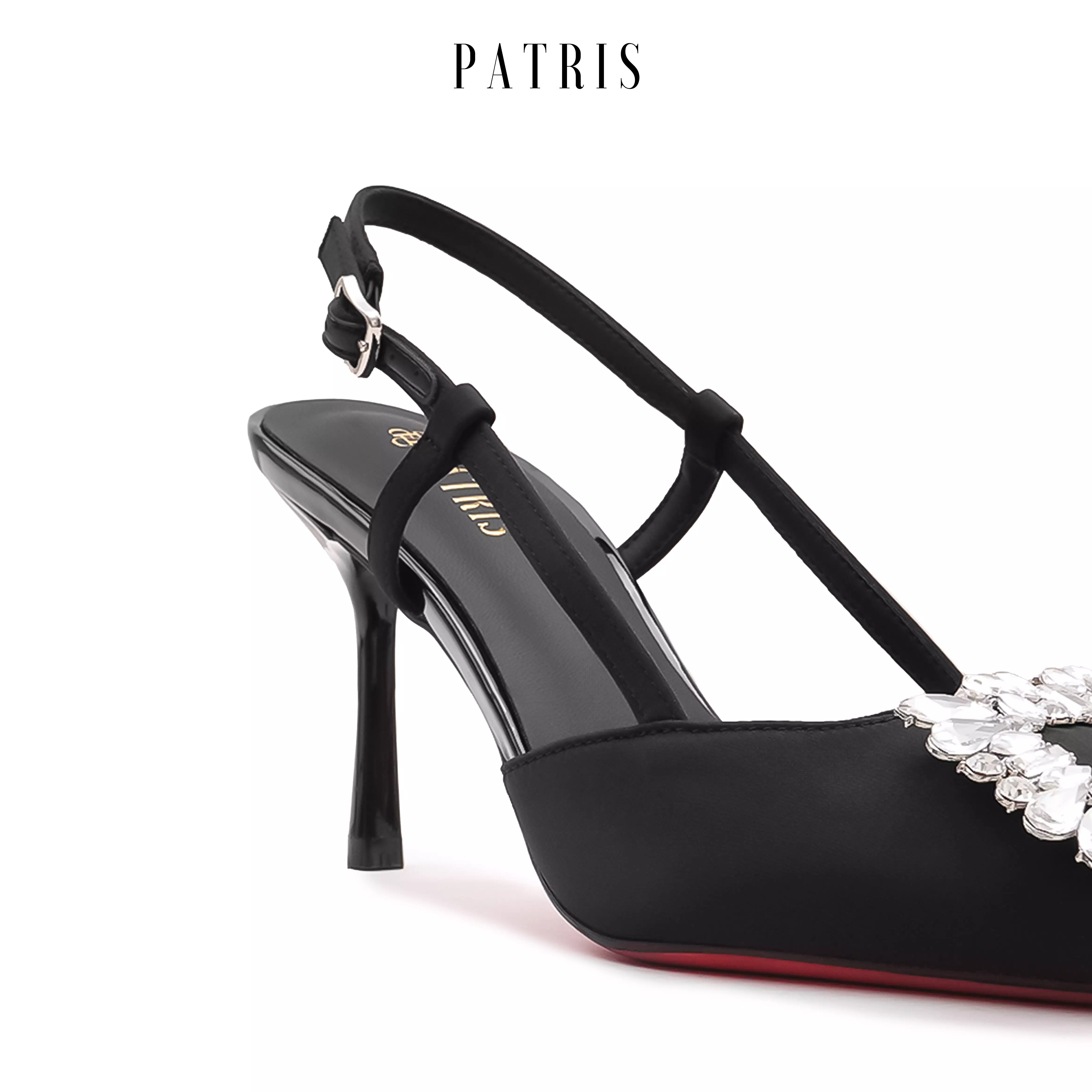 PATRIS Dayra Privee Mules Wanita Heels / Hak 8 Cm