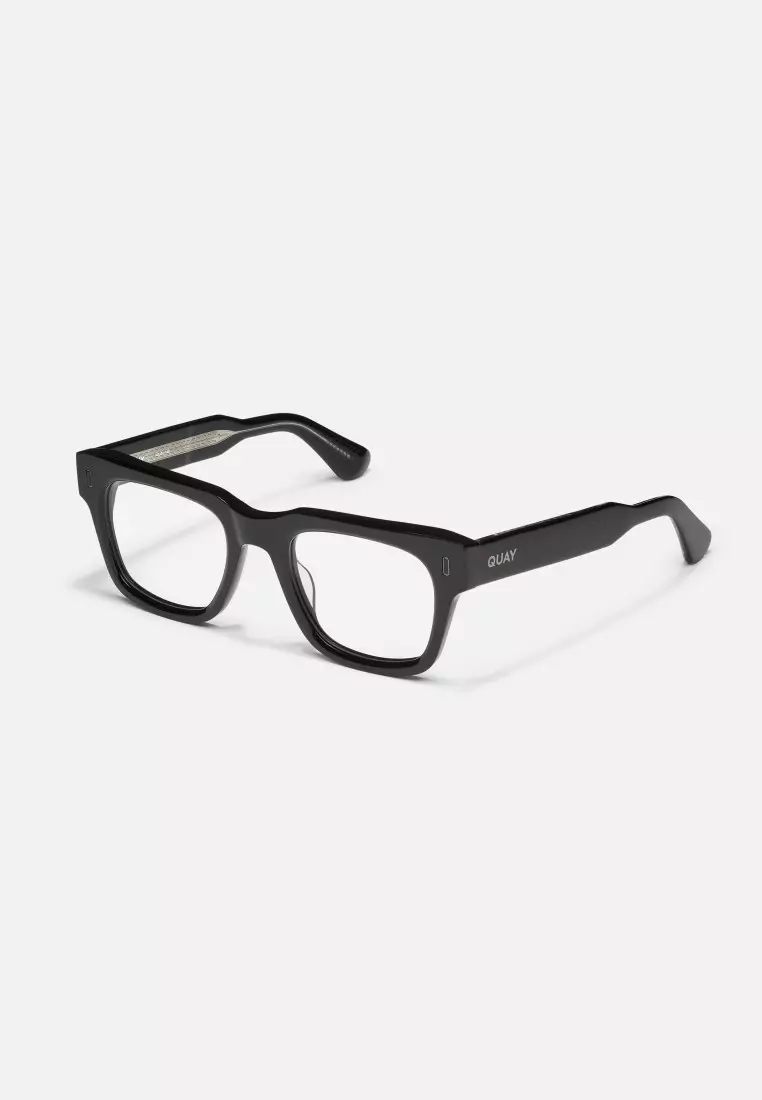 QUAY Exec 50mm Optical Eyeglasses - Black