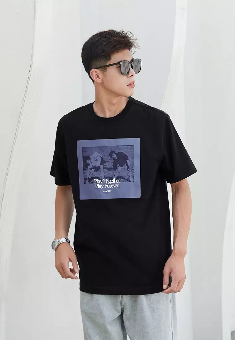 Black playboy shirt online