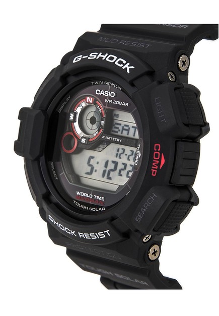 Jual G Shock G Shock Men G 9300 1dr Black Red Original Zalora Indonesia
